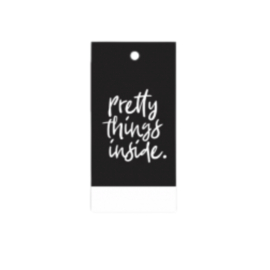 Label - pretty things inside