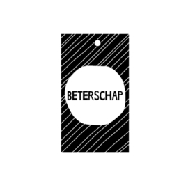 Label - zwart/wit - Beterschap