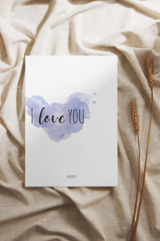 I love you