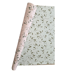 Misletoe - Lichtroze - Donkergroen - Kerst