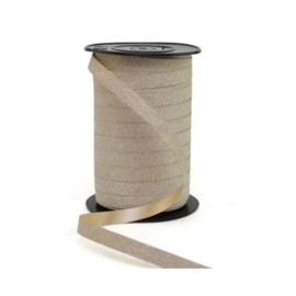 Goud - Glitter - Champagne - 5 meter