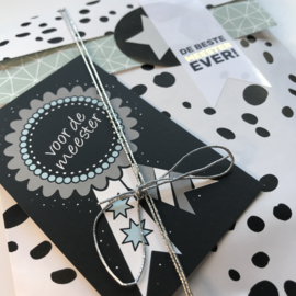 Gifttag | sticker pakketje | MEESTER