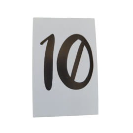 10 - Zwart - Wit