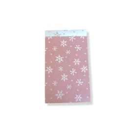 Sneeuwsterren - Roze - Wit - Middel
