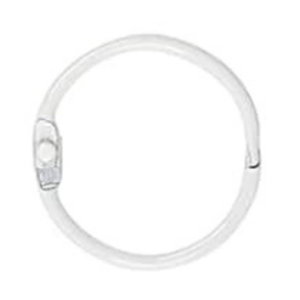 Clickring - Sleutelring - Sluitring - Ring - Wit