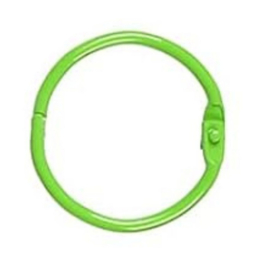 Clickring - Sleutelring - Sluitring - Ring - Groen