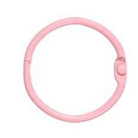 Clickring - Sleutelring - Sluitring - Ring - Roze
