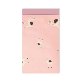 Kameel - Wit - Zwart - Roze - Middel