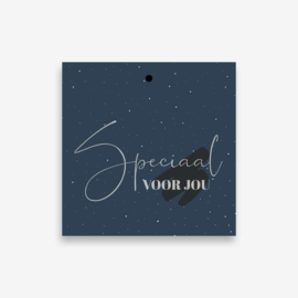 Speciaal voor jou - Cadeaulabel - Minikaart - Bloemen