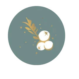 Sticker - Takjes en besjes - Kerst - Petrol