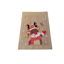 Foliezakje - Transparant - Kerst