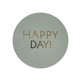 Sticker - Happy Day! - Kerst