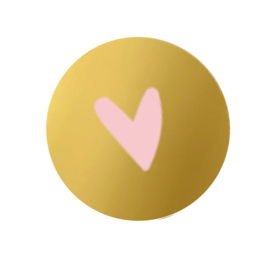 Sticker - hartje