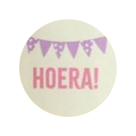 Sticker - Hoera