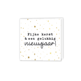 Kerstkaart - Fijne kerst & een gelukkig nieuwjaar!