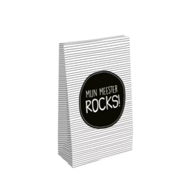 Blokzakje - Mijn meester rocks!