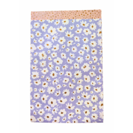 Bloemen - Lila - Goud - Confetti - Roze - Groot