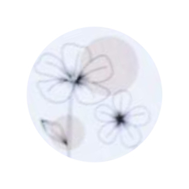 Sticker - bloemen