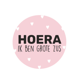 Stickers | HOERA IK BEN GROTE ZUS