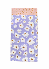 Bloemen - Lila - Wit - Goud - Roze - Confetti - Klein