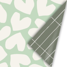 Cadeaupapier | BIG HEARTS | MINT-WIT