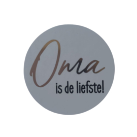 Oma is de liefste - Wit