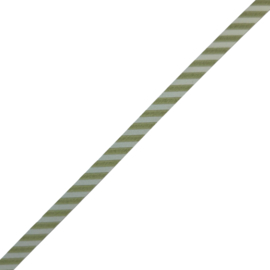 Groen - Wit - Gestreept - 5 meter
