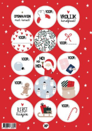 Stickervel | KERST 2022 | COLOR