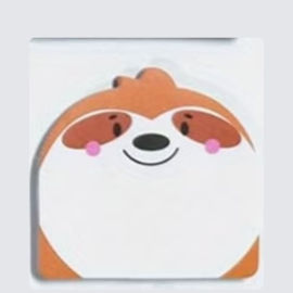 Schrijfblokje - Dieren - Kinderen - Vos