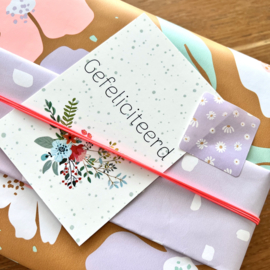 Cadeaukaart | SET BLOEMEN