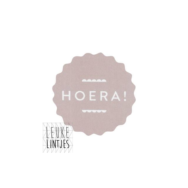 STICKER | HOERA Soft Pink