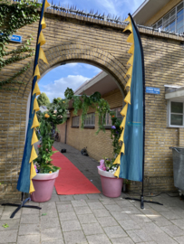 Vlaggen op maat, Basisschool de Odyssee Utrecht