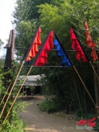 vlaggen voor de Apenheul, Apeldoorn