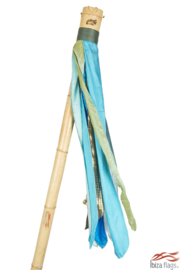 10 Aqua Ibiza vlaggen met bamboepalen huren