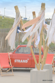 Ibiza Flags bij Het Strand, Katwijk aan Zee