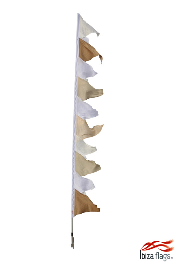 Festival vlag Wit