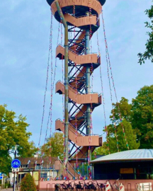 Slingers uitkijktoren de Poort van de Veluwe, Nunspeet