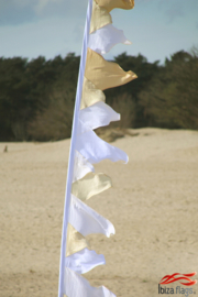 Festival vlag Wit