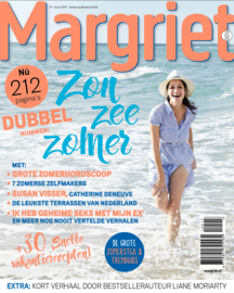 Blauwe slinger - tijdschrift Margriet