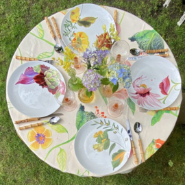 Botanical Wonders - Set van 4 dinerborden B-keus
