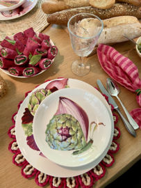 Farfalla - Piatti Fondi- Set van 4 diepe borden