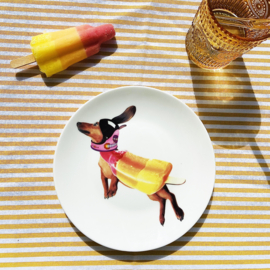 Sweet Wieners - Set van 6 gebaksbordjes