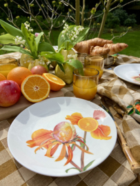 Botanical Wonders - Set van 4 ontbijtborden  B-keus