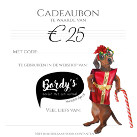 Cadeaubon - 25 Euro