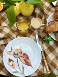 Botanical Wonders - Set van 4 ontbijtborden  B-keus