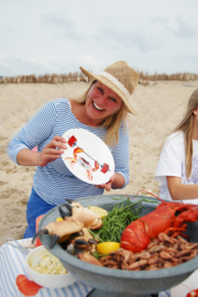 Een noordzee vol karakter 2 - set van 3 dinerborden