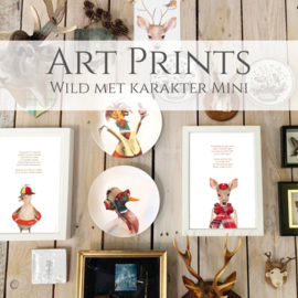 Artprints Wild met karakter Mini