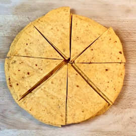 Gezonde Tortilla Chips met zelfgemaakte Dips