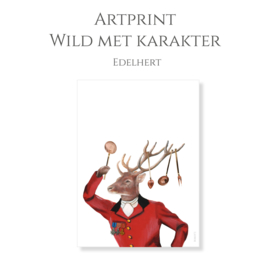 Artprints Wild met karakter Maxi