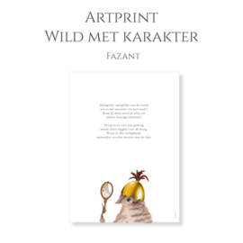 Artprints Wild met karakter Mini